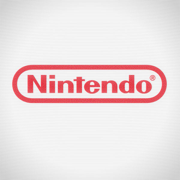 Rotes Nintendo-Logo für die Nintendo-Kollektion