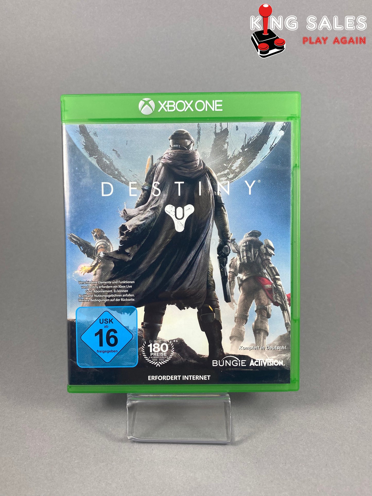 Xbox One Videospiel Destiny Cover von vorne