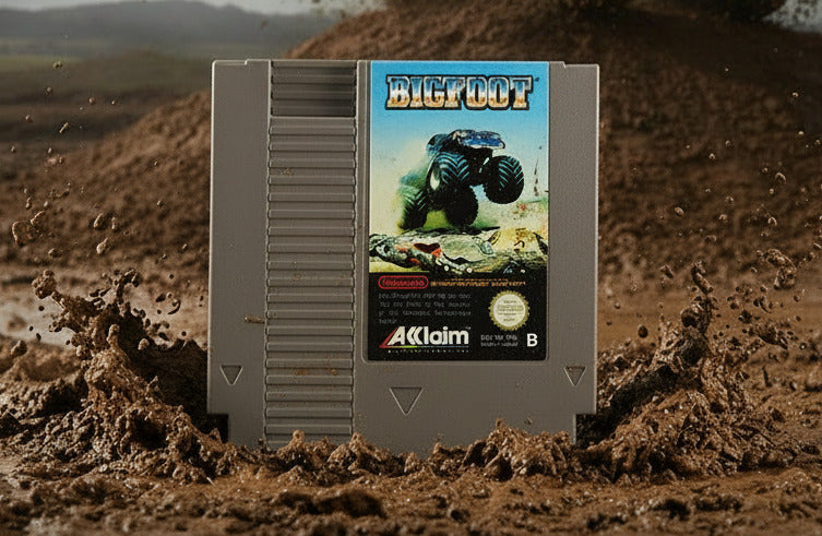 Nintendo NES Videospiel Big Foot
Modul