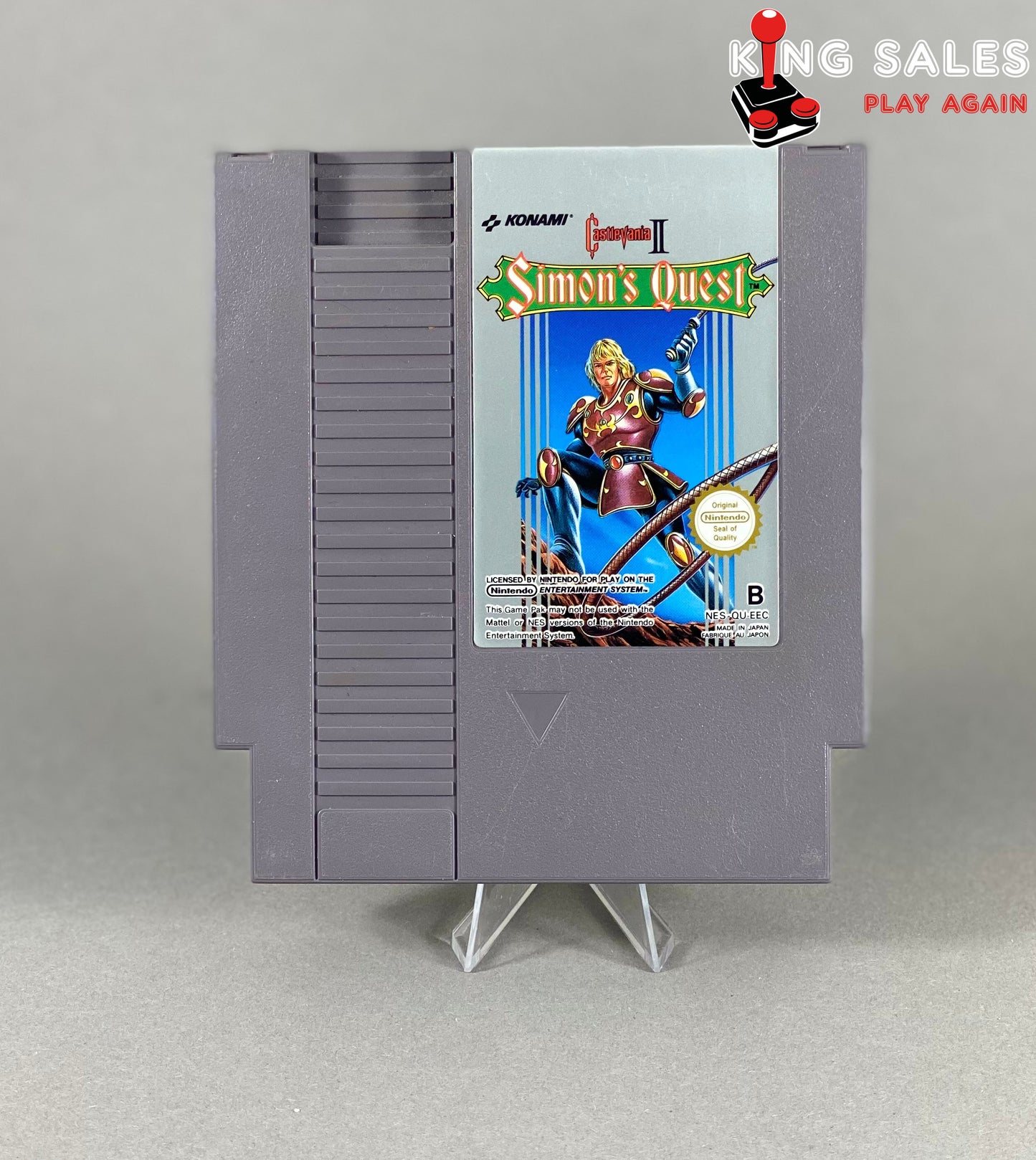 Nintendo NES Videospiel Castlevania II: Simon's Quest Modul