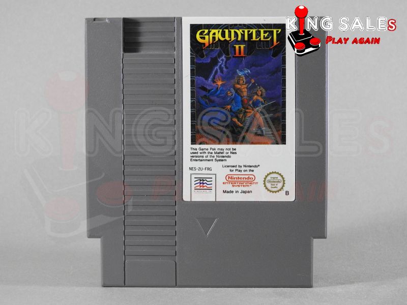 Nintendo NES Videospiel Gauntlet 2 Modul