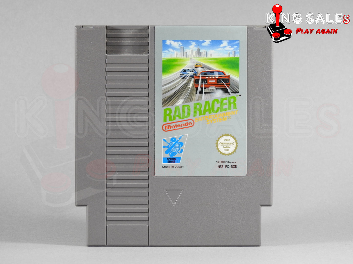 Nintendo NES Videospiel Rad Racer Modul