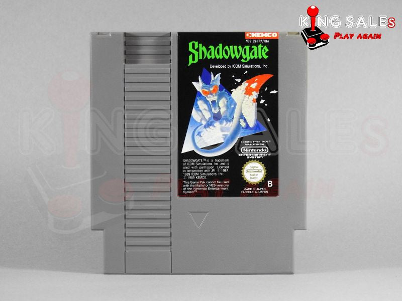 NIntendo NES Videospiel Shadowgate
Modul