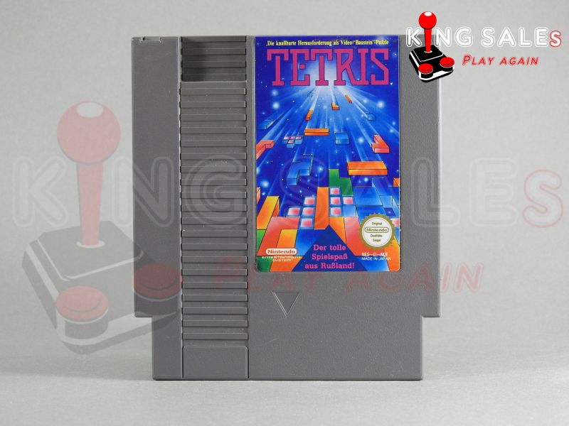Nintendo NES Videospiel Tetris Modul