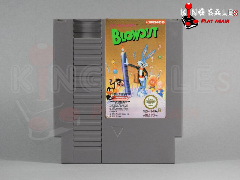 Nintendo NES Videospiel The Bugs Bunny Blowout Modul