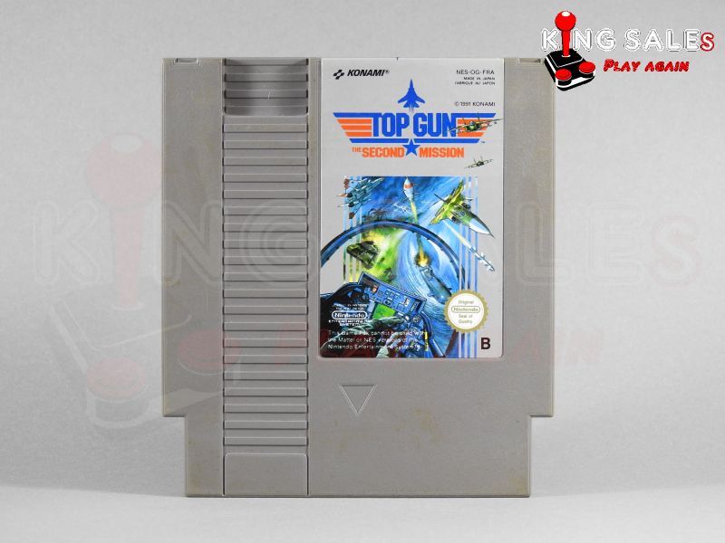 Nintendo NES Videospiel Top Gun The Second Mission Modul