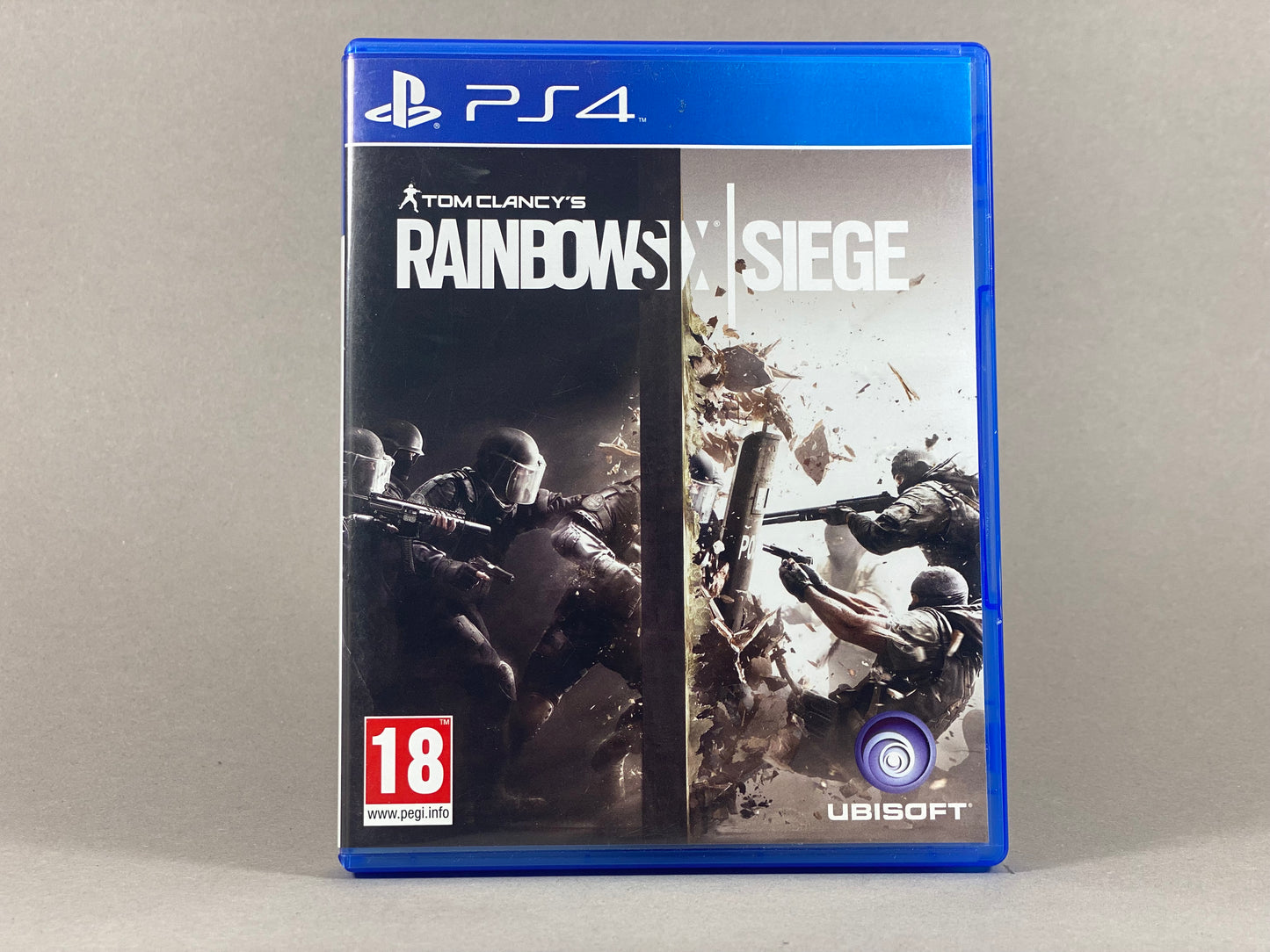 PlayStation 4 Videospiel Rainbow Six Siege Hülle von vorne