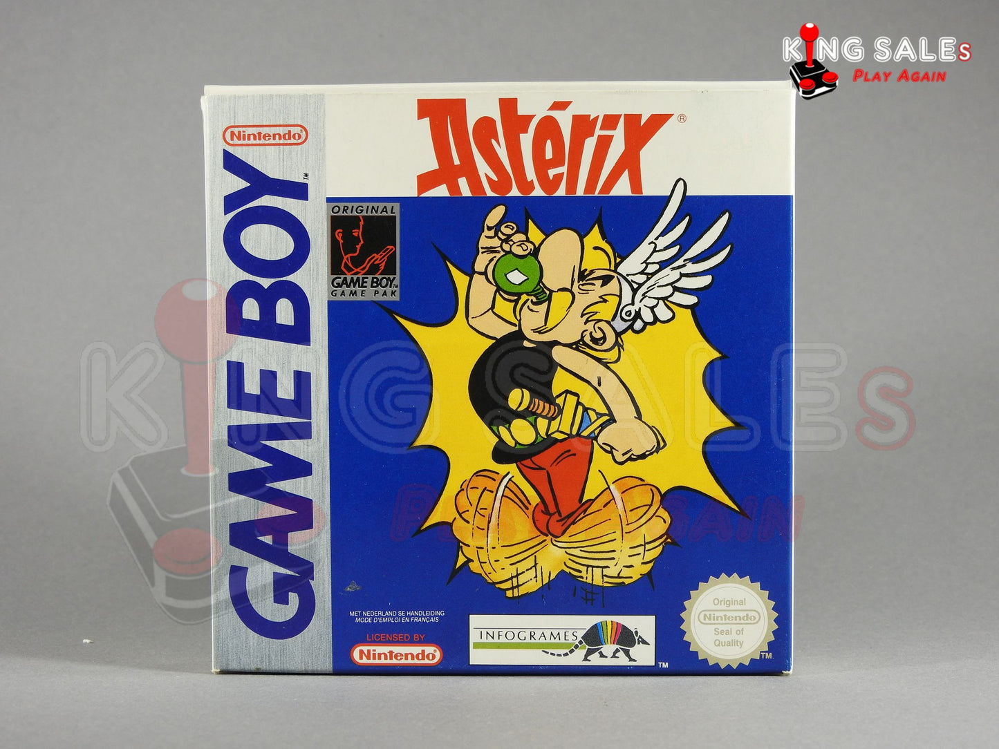 Asterix Videospiel für Game Boy in OVP Cover von vorne