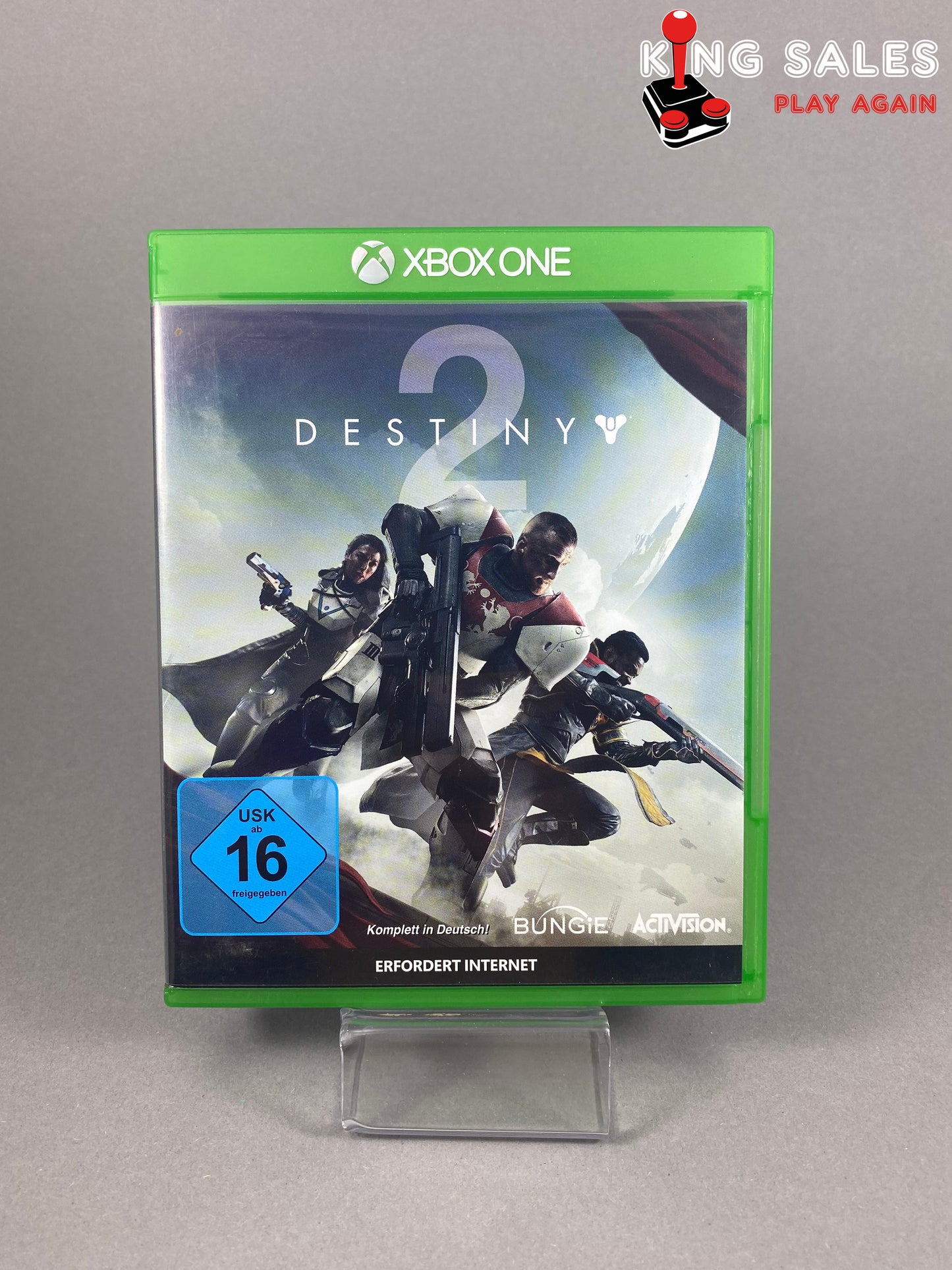 Xbox One Videospiel Destiny 2 Cover von vorne