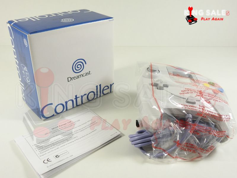 Sega Dreamcast Controlle in Originalverpackung mit Inhalt