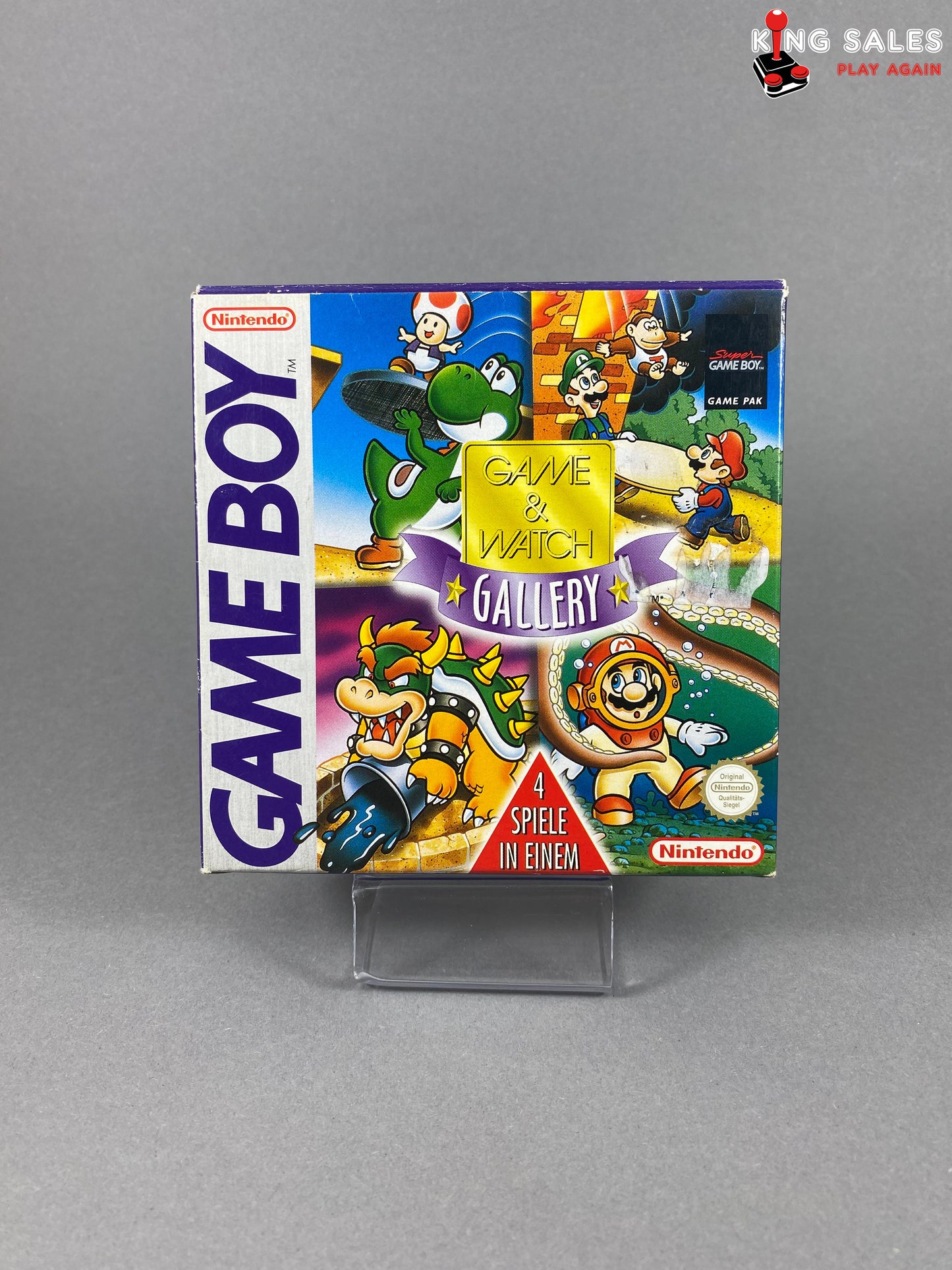 Game Boy Videospiel Game & Watch Gallery in OVP von vorne