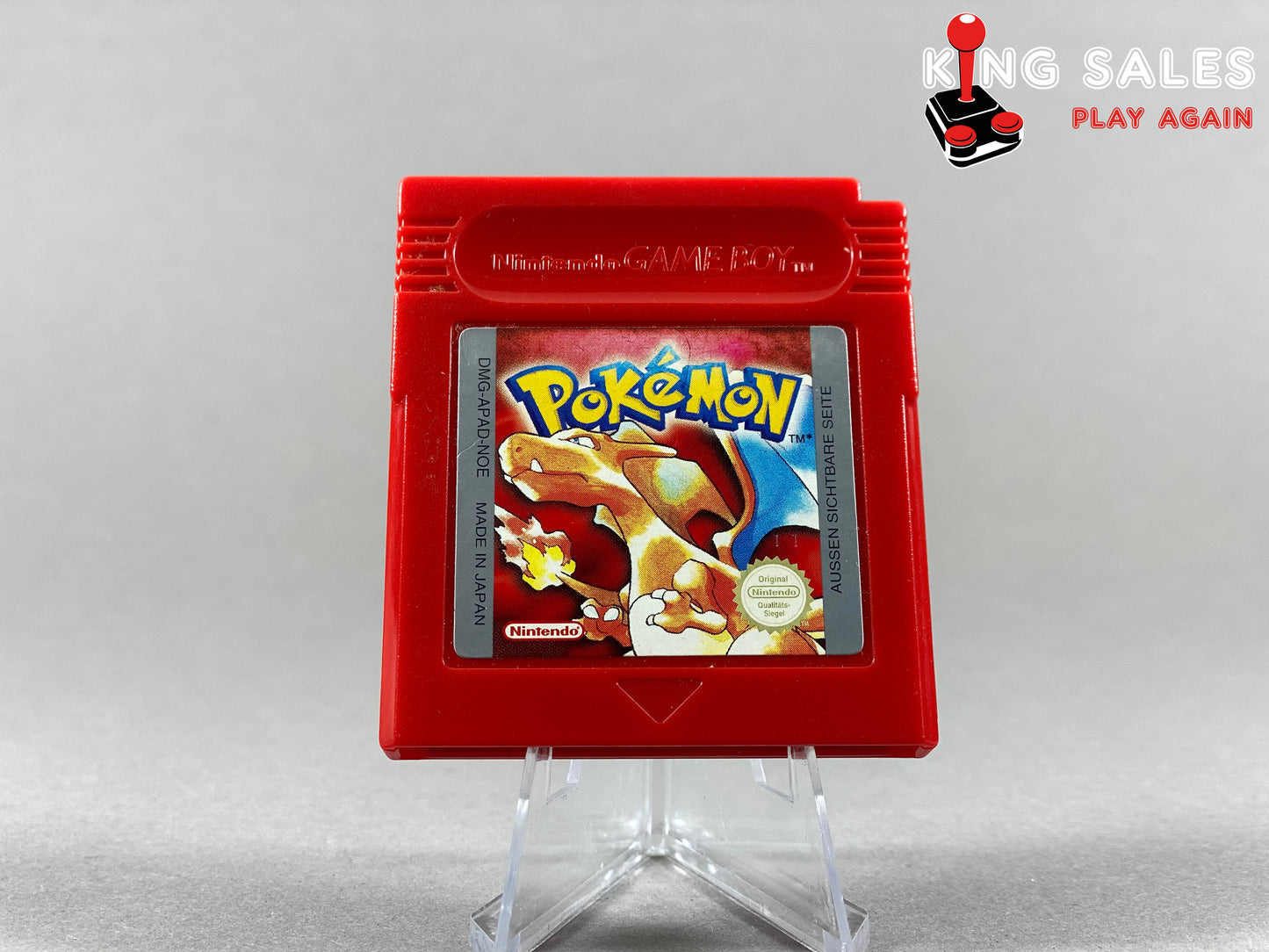 Nintendo Game Boy Videospiel Pokémon rot gebrauchter Zustand