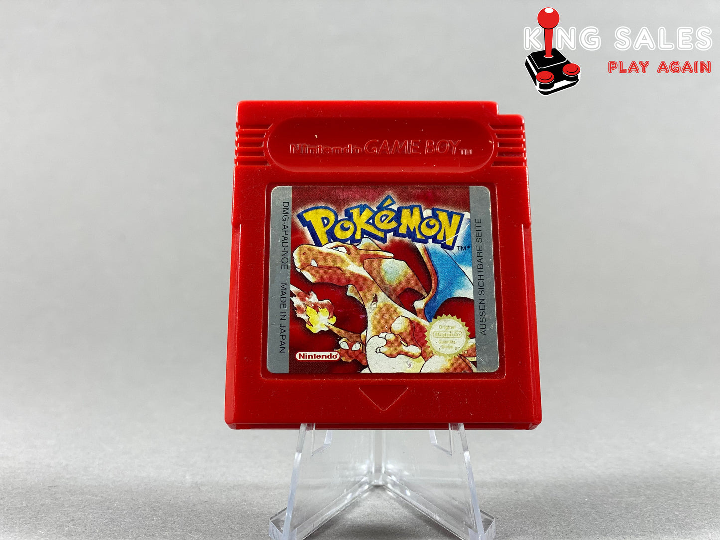 Nintendo Game Boy Videospiel Pokémon rot guter Zustand
