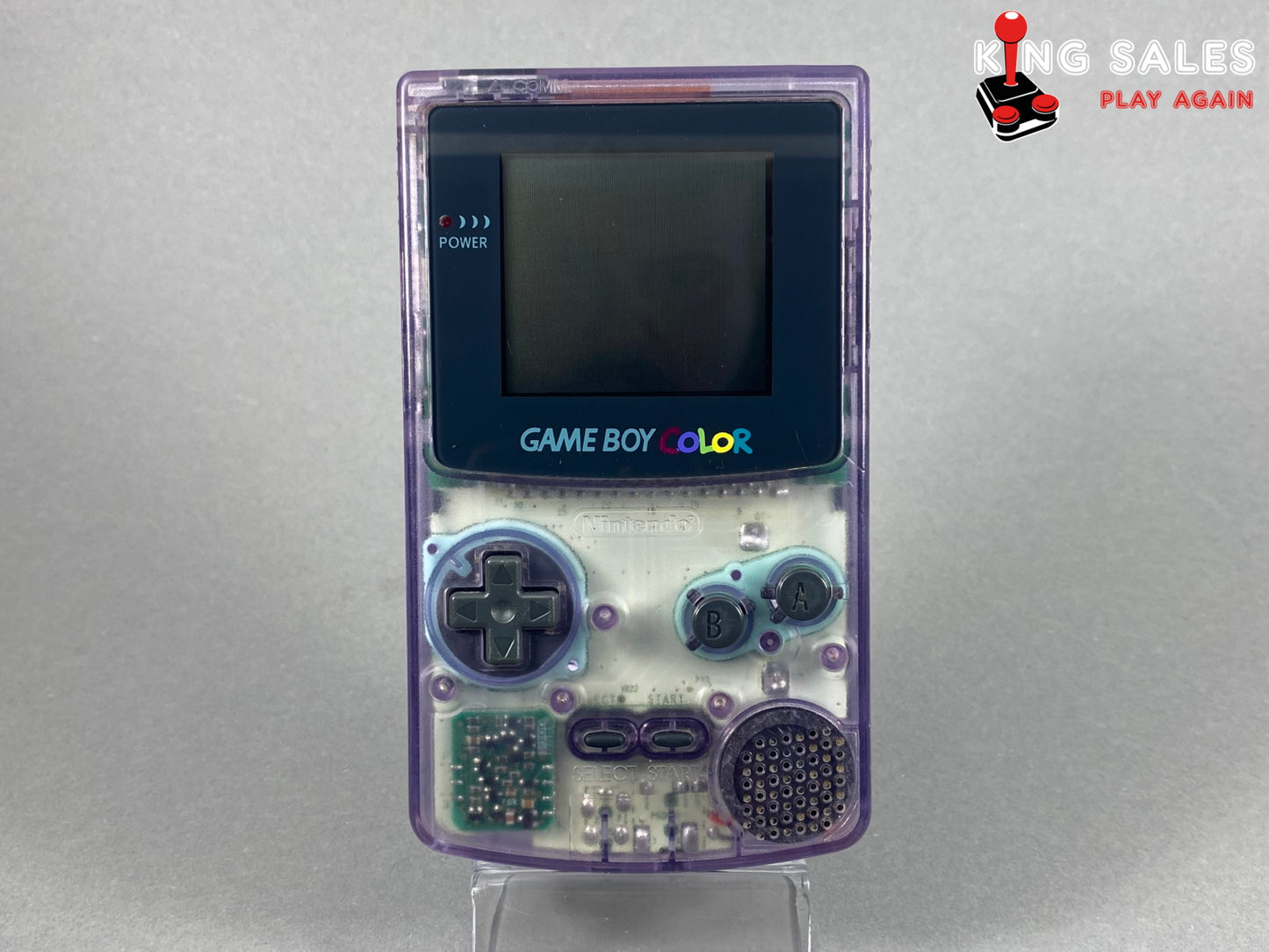 Game Boy Color Konsole transparent von vorne