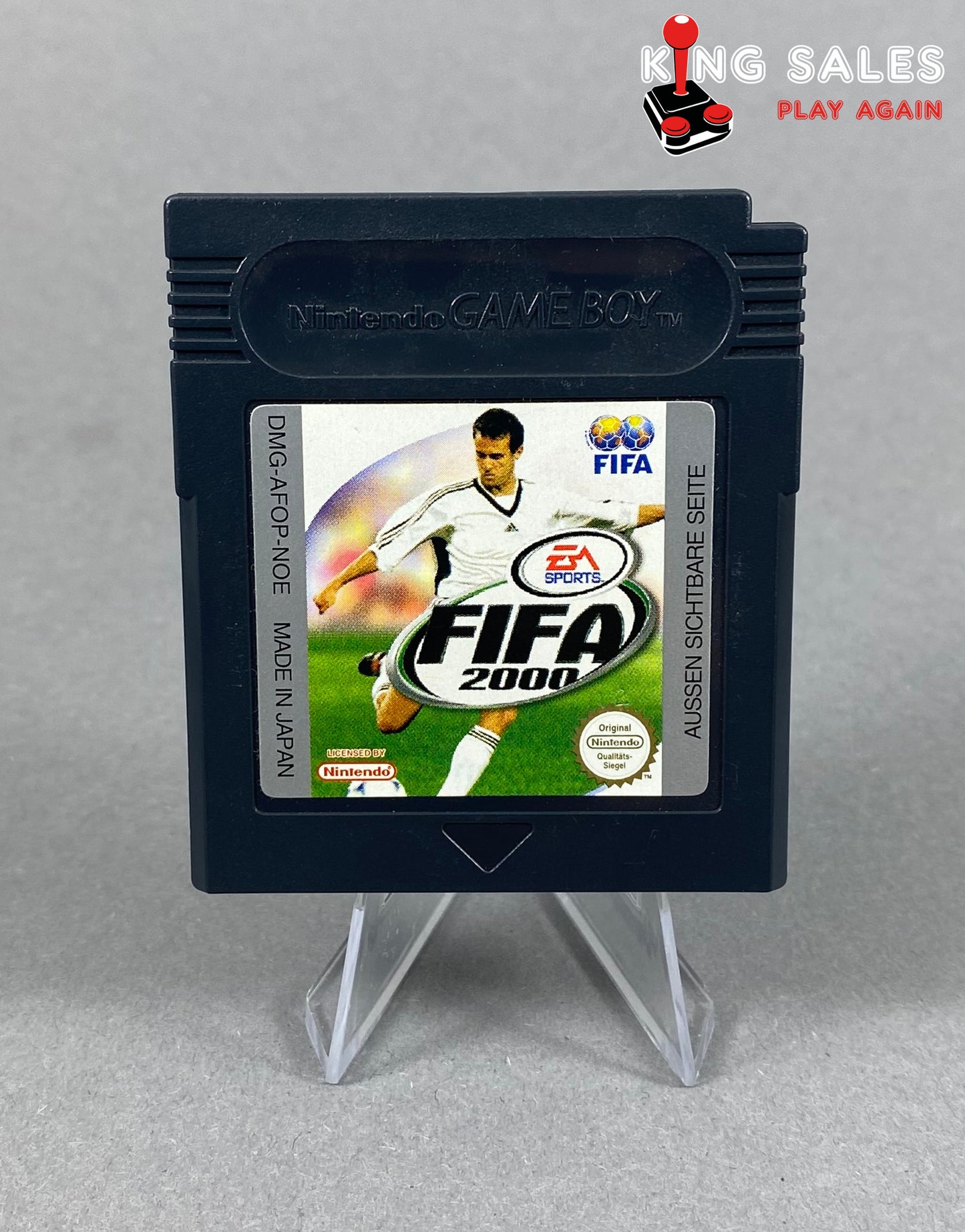 Game Boy Color Videospiel Fifa 2000 Modul von vorne