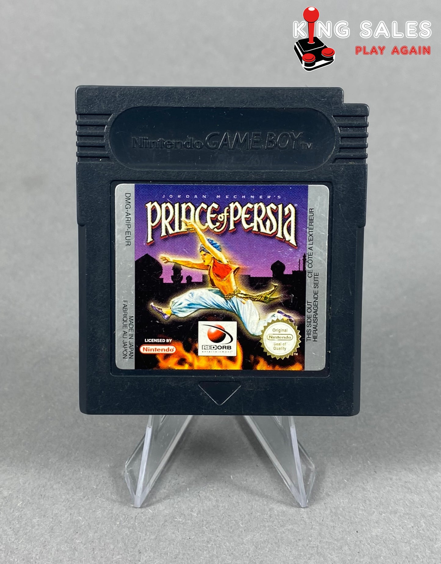 Game Boy Color Videospiel Prince of Persia Modul von vorne