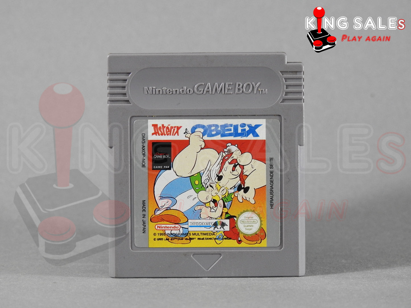 Ninmtendo Gameboy Spiel Asteri & Obelix Modul von vorne