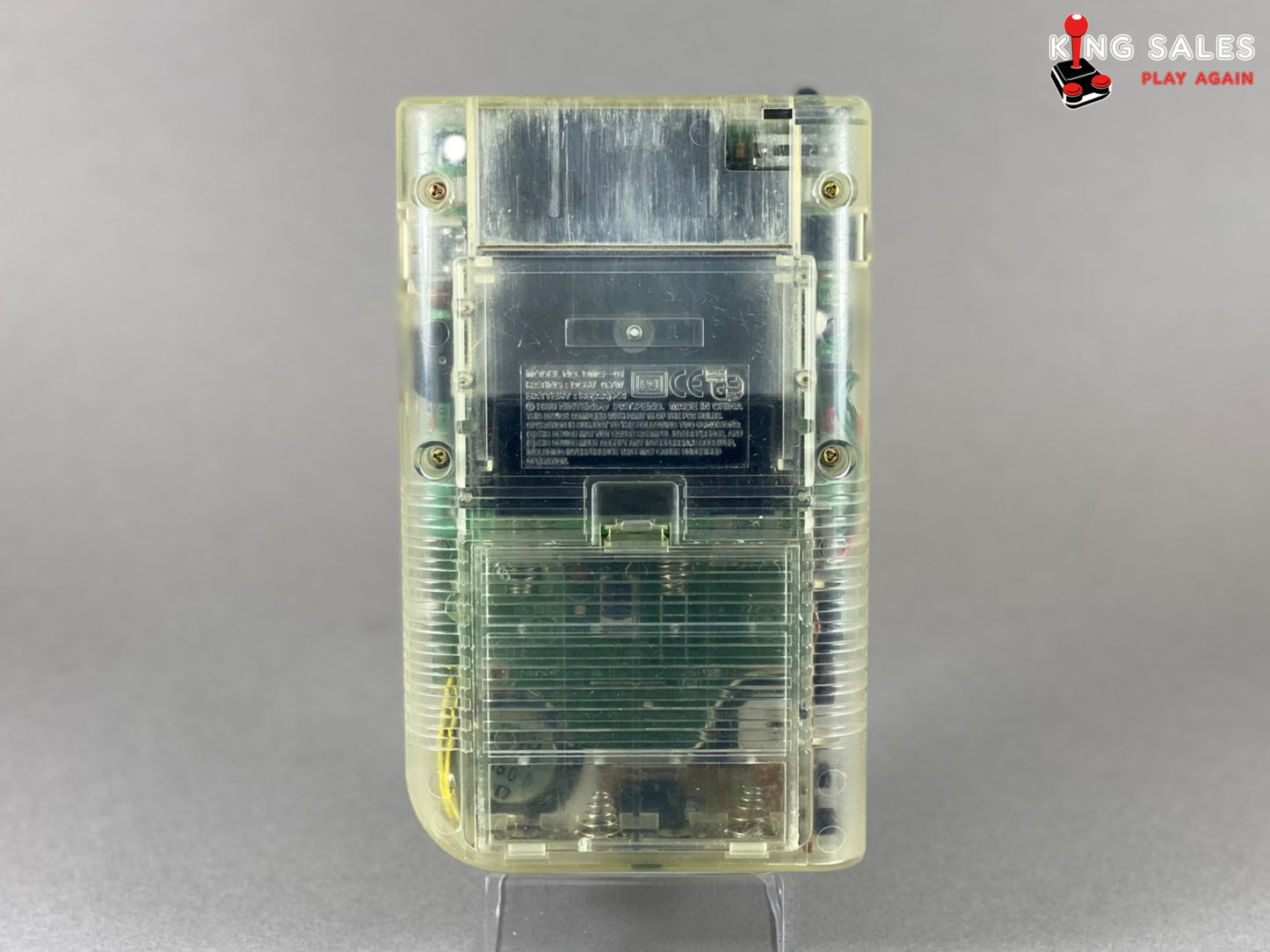 Game Boy Videospiel Konsole transparent von hinten