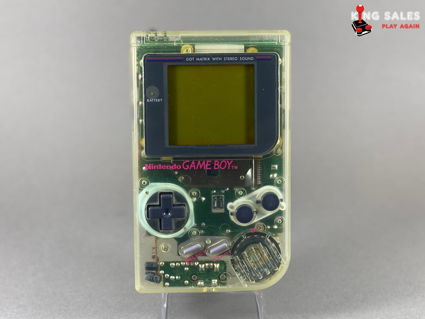 Game Boy Videospiel Konsole transparent von vorne
