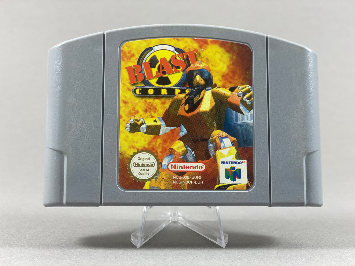 Nintendo 64 Videospiel Modul Blast Corps von vorne