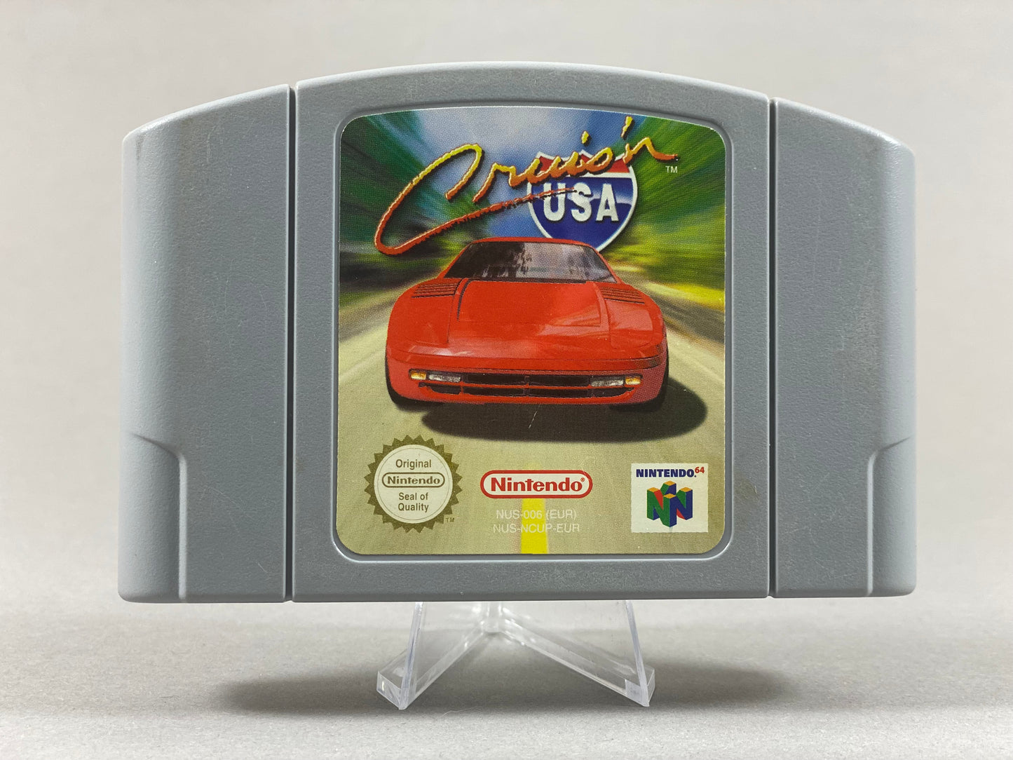 Nintendo 64 Videospiel Modul Crusin USA von vorne