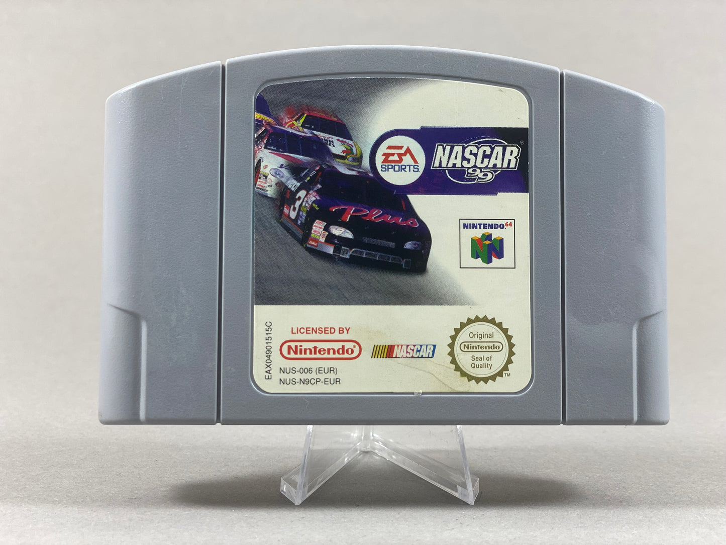 Nintendo 64 Videospiel Modul Nascar 99 von vorne