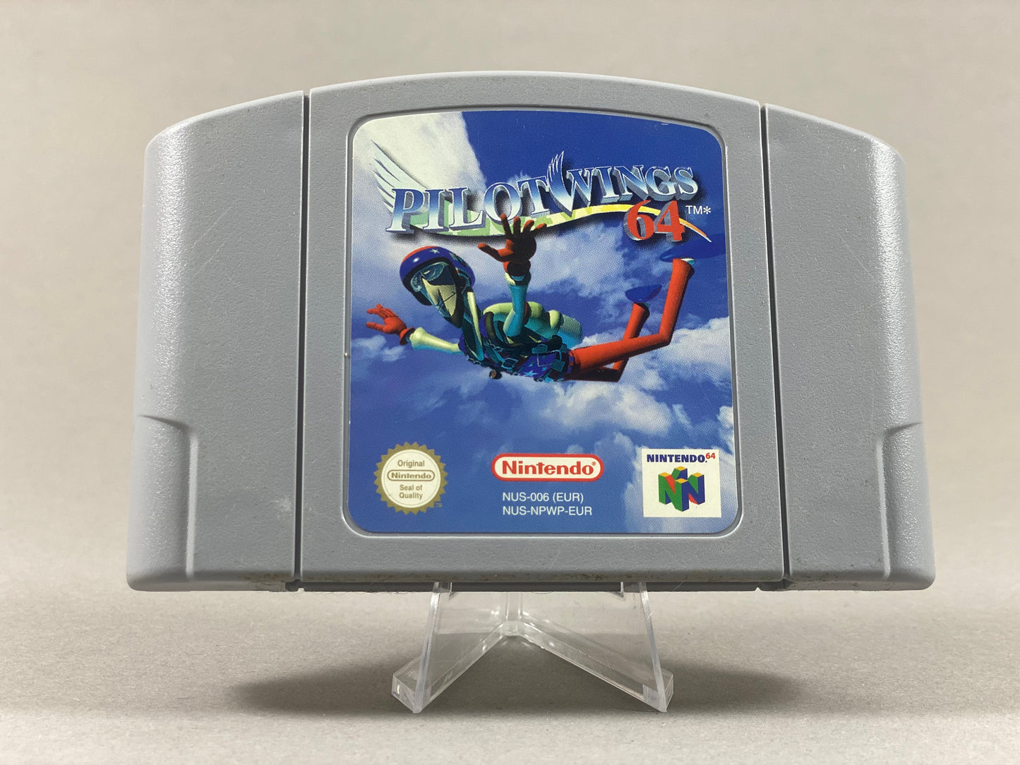 Nintendo 64 Videospiel Modul Pilot Wings 64 von vorne