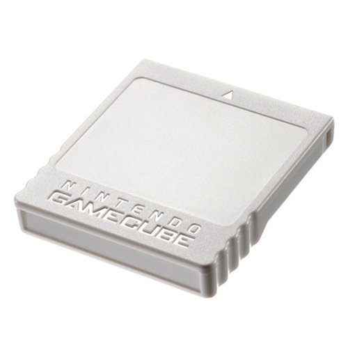 Nintendo Gamecube Zubehör Memory Card in grau