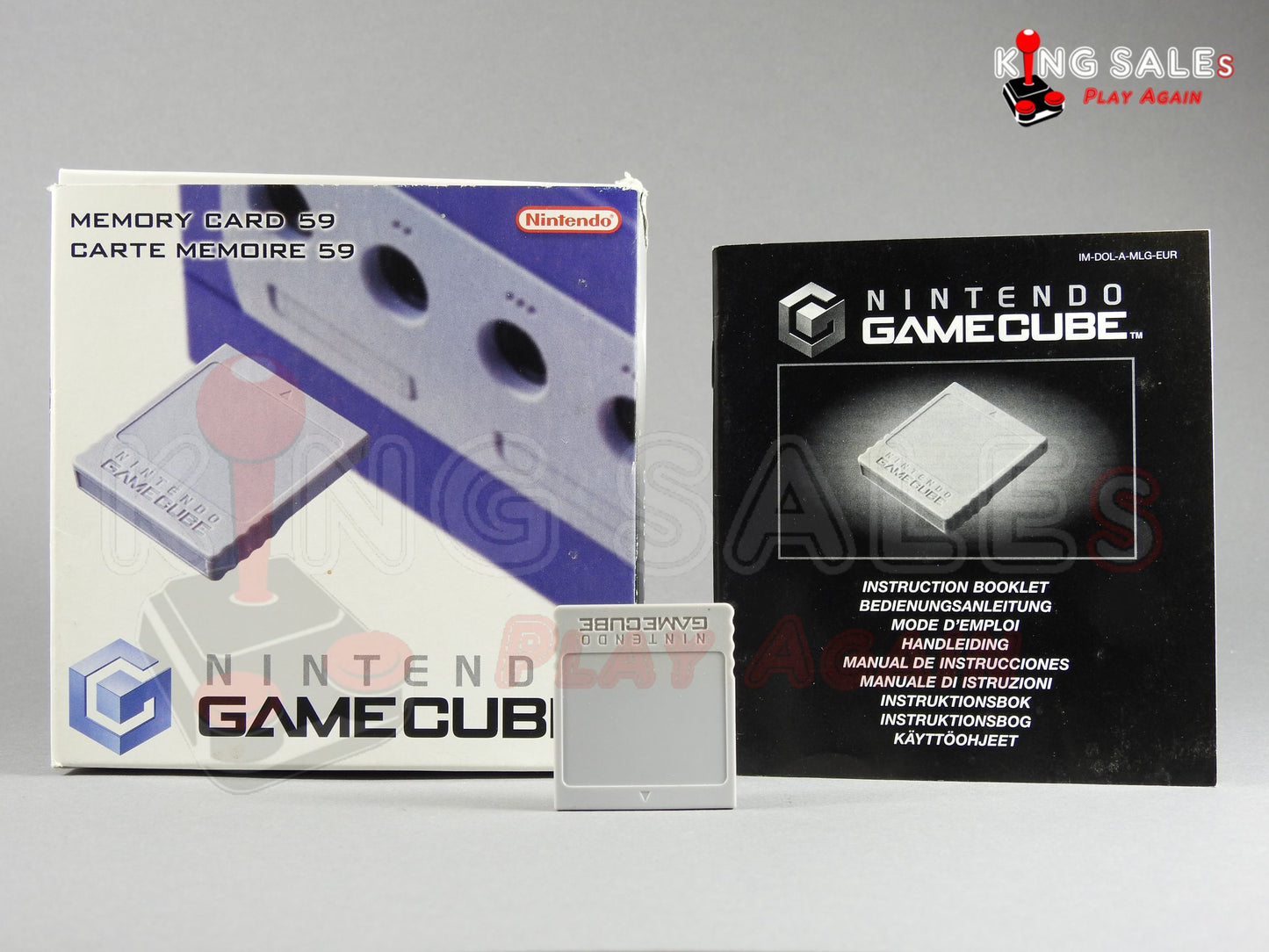 Nintendo Gamecube Zubehör Memory Card in Originalverpackung