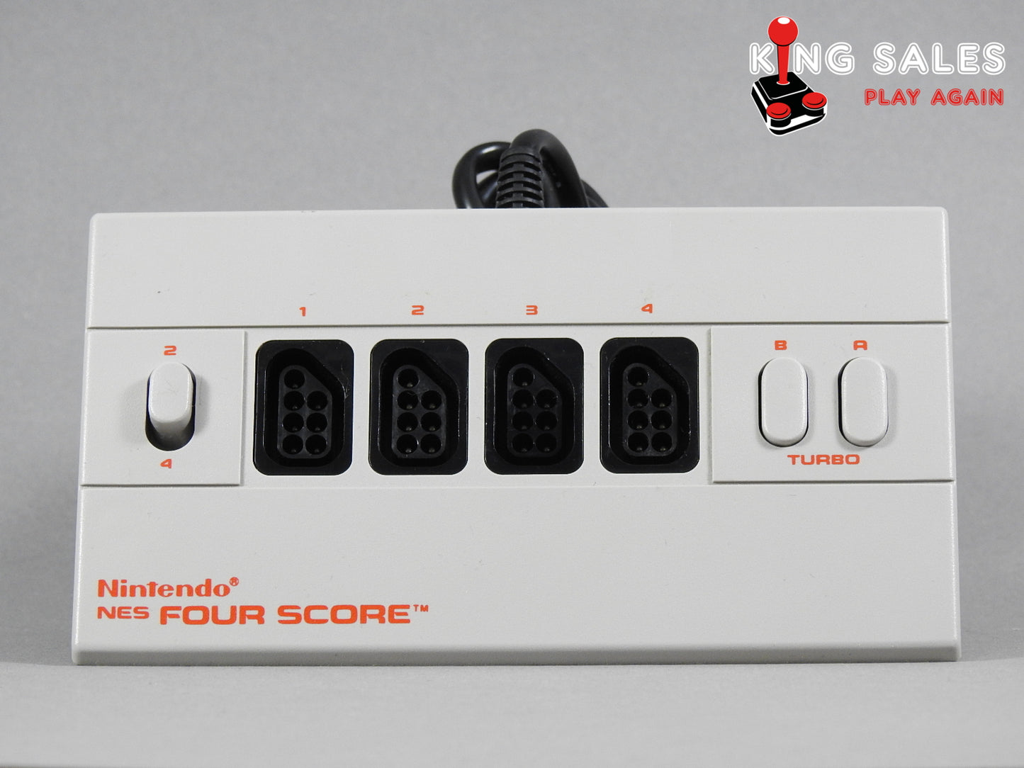 Nintendo NES Four Score Adapter Zubehör für Nintendo NES Videospielkonsole