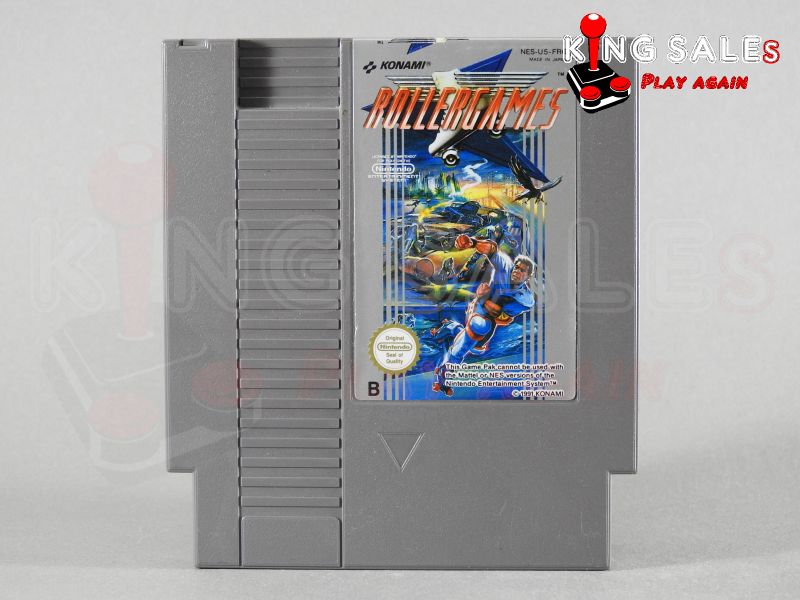 Nintendo NES videospiel Rollergames odul von vorne