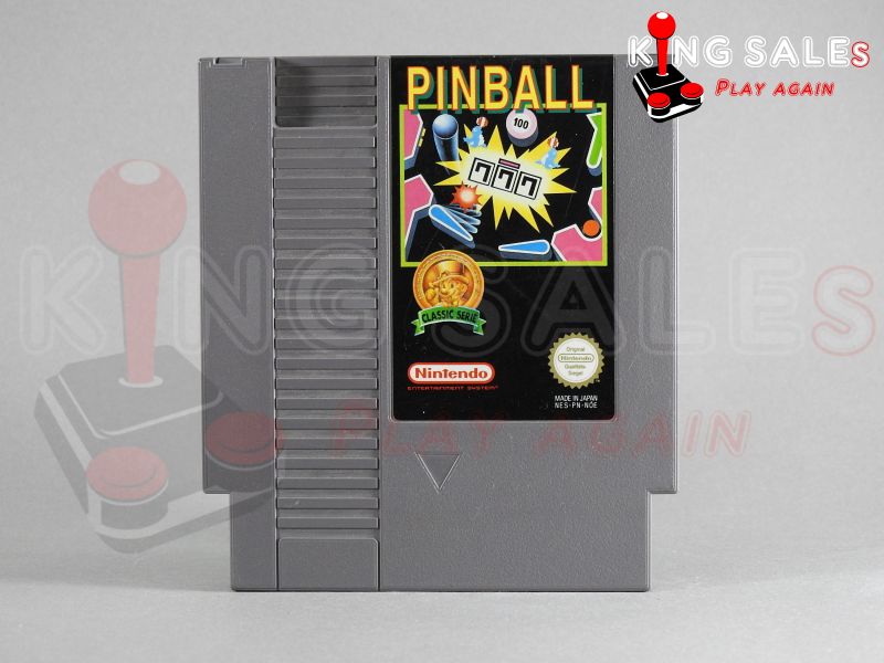 Nintendo NES Videospiel Pinball Modul von vorne