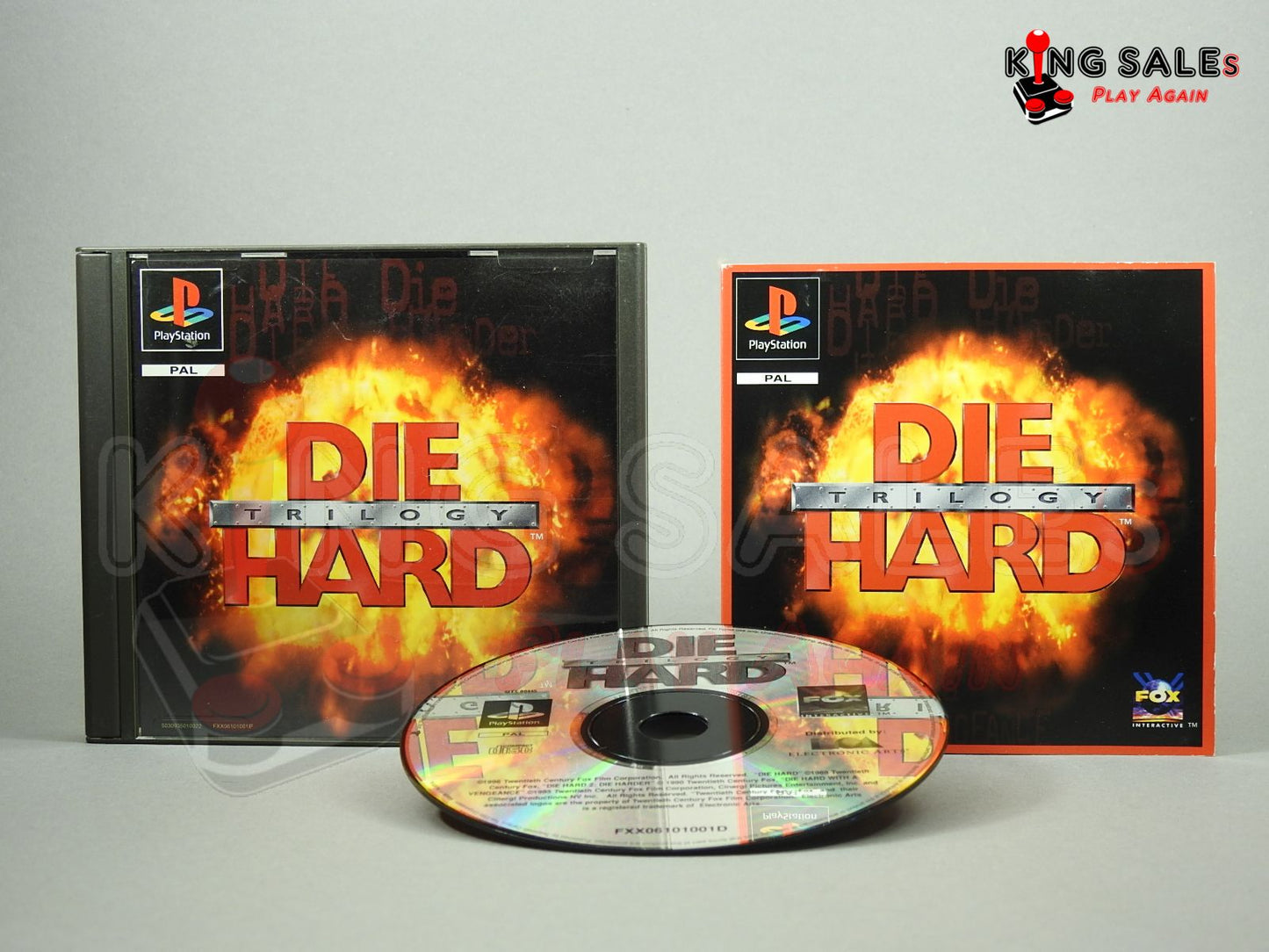 PlayStation Videospiel Die Hard Trilogy
Hülle mit Anleitung und Disc