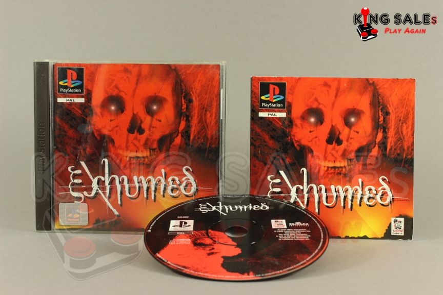 PlayStation Videospiel Exhumed Hülle mit Anleitung und Disc