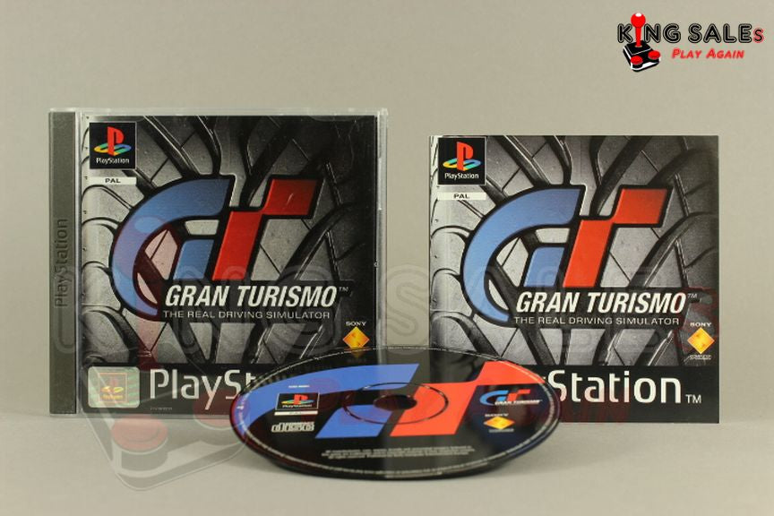 PlayStation Videospiel Gran Turismo Hülle mit Anleitung und Disc