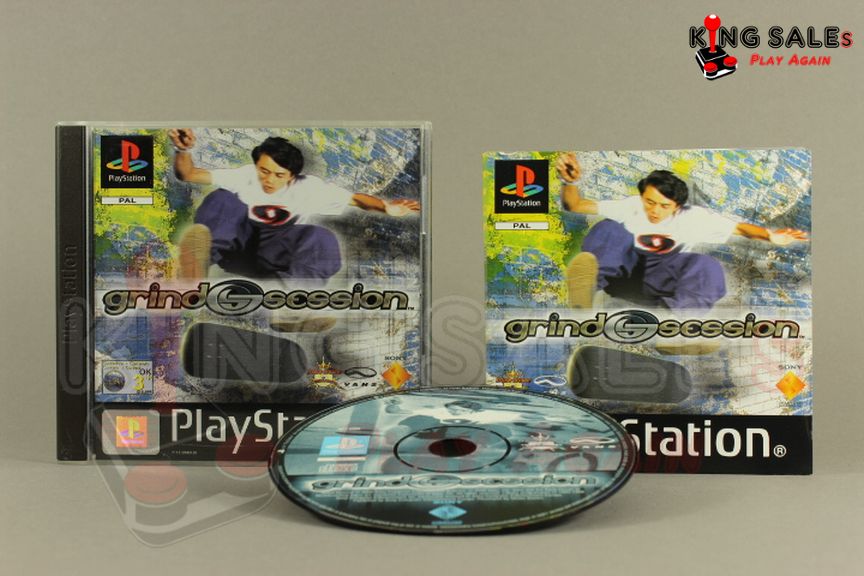 PlayStation Videospiel Grind Session Hülle mit Anleitung und Disc