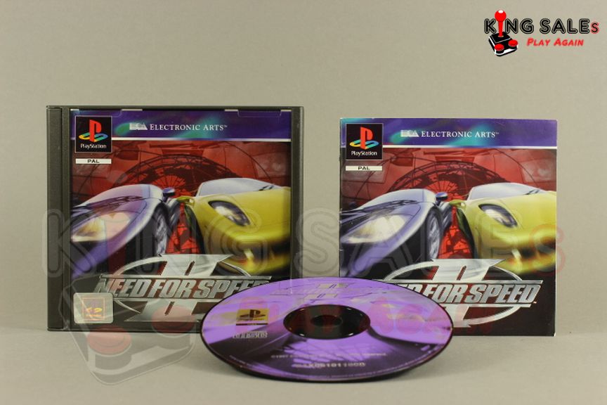 PlayStation Videospiel Need for Speed 2 Hülle mit Anleitung und Disc