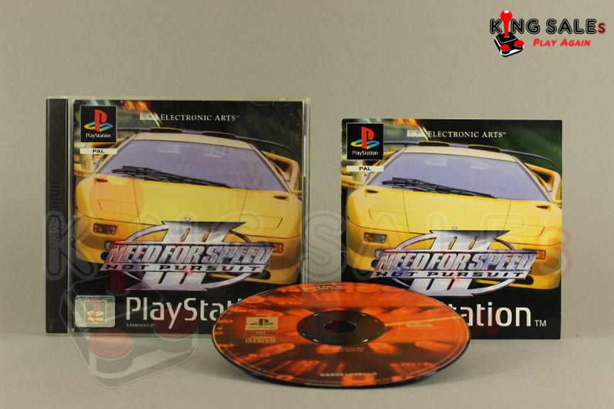PlayStation Videospiel Need for Speed 3 Hülle mit Anleitung und Disc