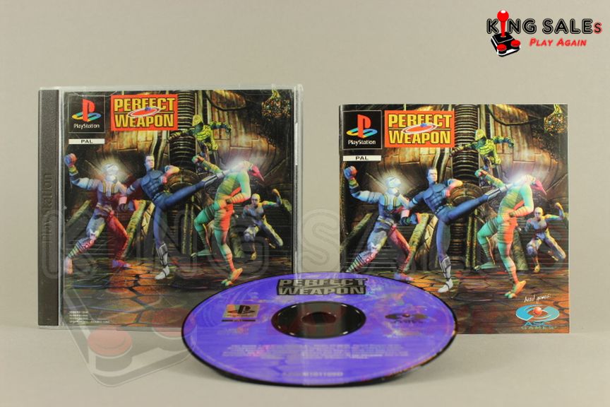 PlayStation Videospiel Perfekt Weapon Hülle mit Anleitung und Disc
