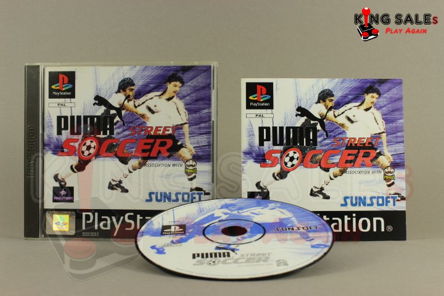 PlayStation Videospiel Puma Street Soccer Hülle mit Anleitung und Disc