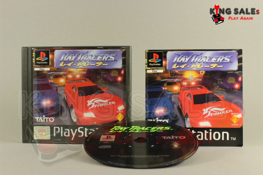 PlayStation Videospiel RAy Tracer Hülle mit Anleitung und Disc