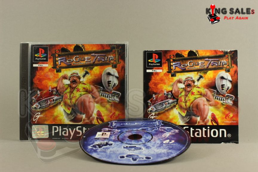 PlayStation Videospiel Rogue Trip Hülle mit Anleitung und Disc