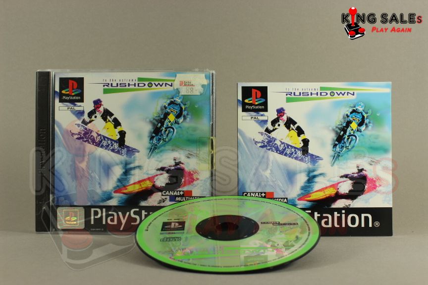 PlayStation Videospiel Rushdown Hülle mit Anleitung und Disc