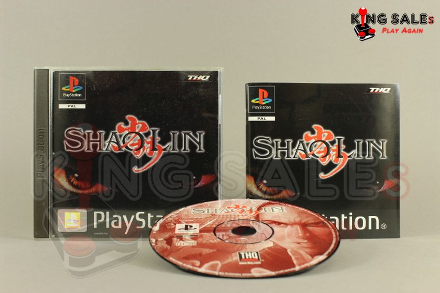 PlayStation Videospiel Shaolin Hülle mit Anleitung und Disc