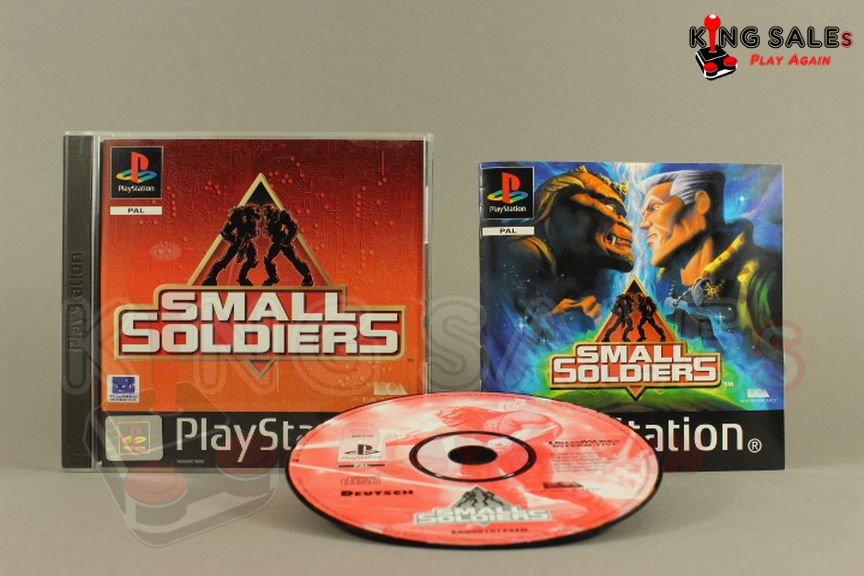 PlayStation Videospiel Small Soldiers Hülle mit Anleitung und Disc