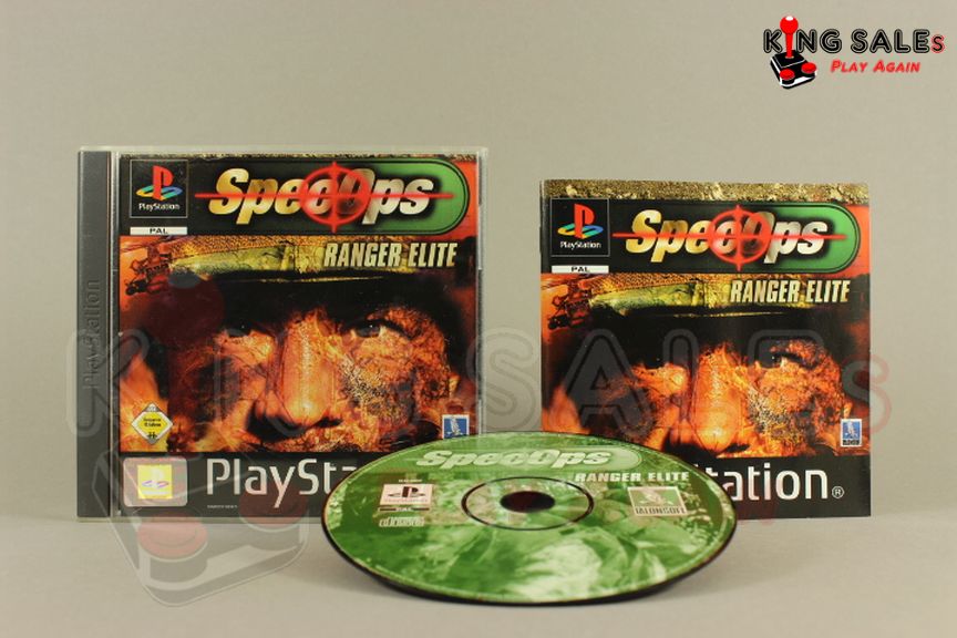 PlayStation Videospiel Spec Ops Ranger Elite Hülle mit Anleitung und Disc