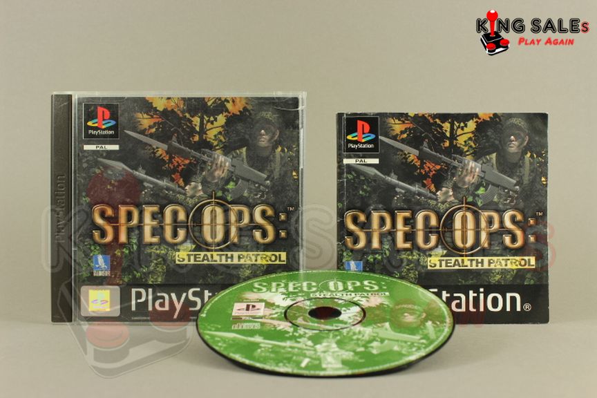 PlayStation Videospiel Spec Ops Stealth Patrol Hülle mit Anleitung und Disc