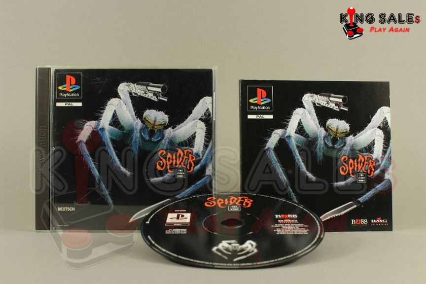 PlayStation Videospiel Spider The Videogame Hülle mit Anleitung und Disc