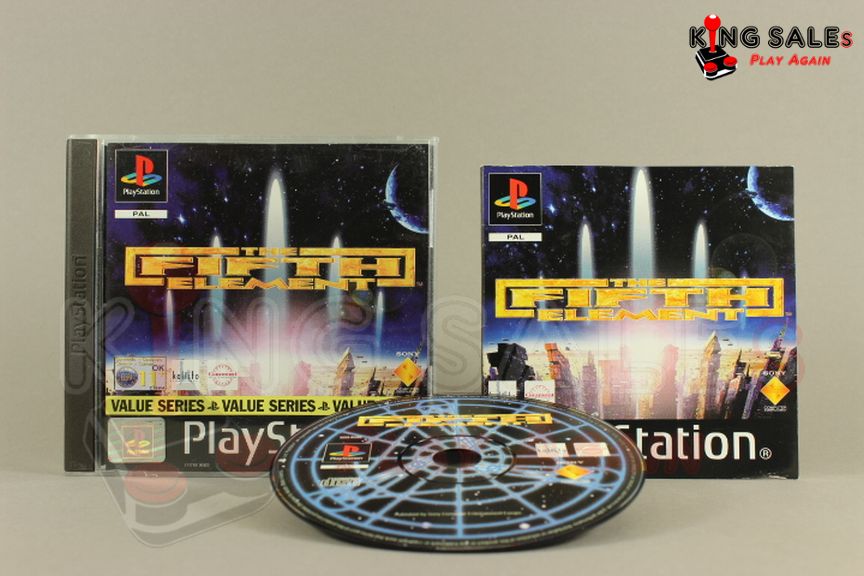 PlayStation Videospiel The fifth Element Hülle mit Anleitung und Disc