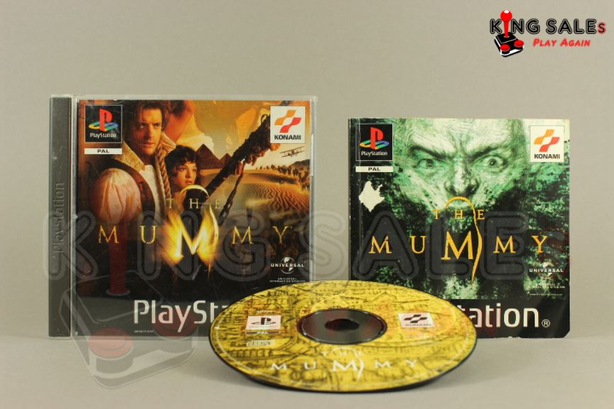 PlayStation Videospiel The Mummy Hülle mit Anleitung und Disc